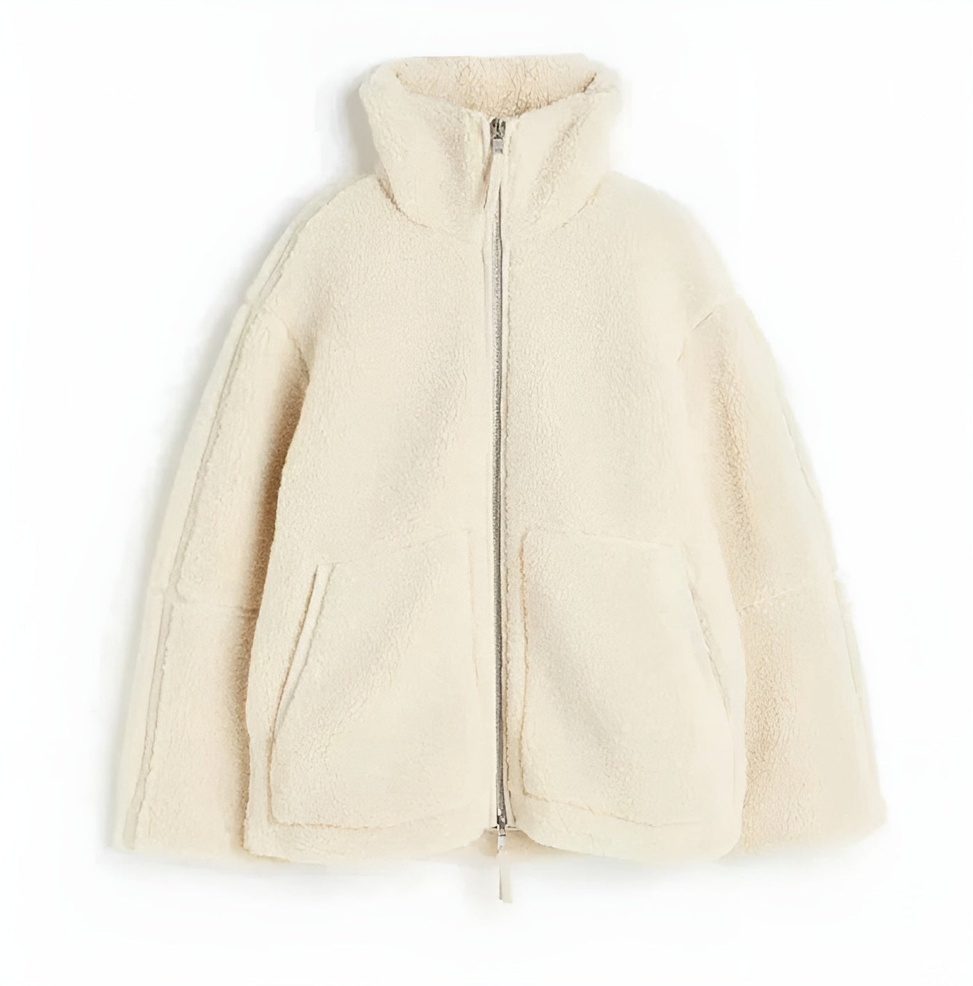 Louise| Veste Teddy Oversize d’Automne
