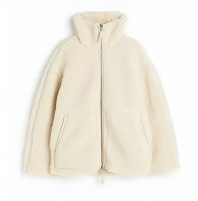 Louise| Veste Teddy Oversize d’Automne